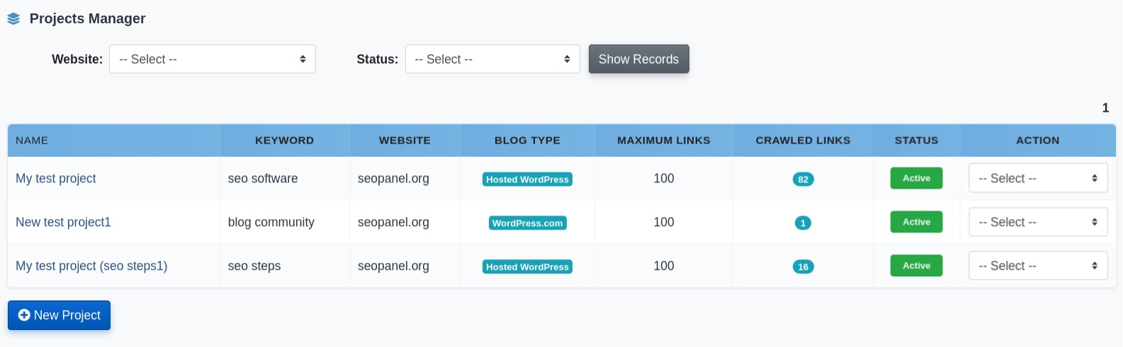 Blog Community screenshot 4